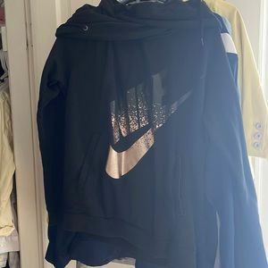 Nike cowl neck hoodie